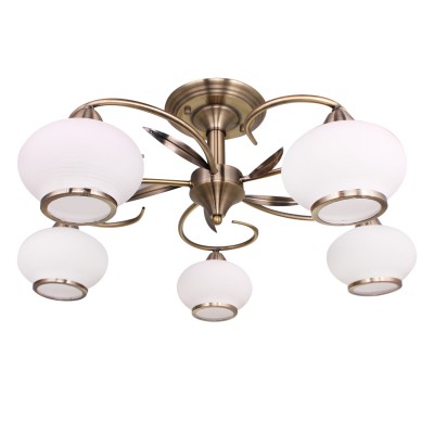Люстра Colosseo 70859/5C optima Люстра Colosseo 70859/5C optimaПотолочные<br>Компания «Светодом» предлагает широкий ассортимент люстр от известных производителей. Представленные в нашем каталоге товары выполнены из современных материалов и обладают отличным качеством. Благодаря широкому ассортименту Вы сможете найти у нас люстру под любой интерьер. Мы предлагаем как классические варианты, так и современные модели, отличающиеся лаконичностью и простотой форм. Стильная люстра Lamplandia 3310-3 станет украшением любого дома. Эта модель от известного производителя не оставит равнодушным ценителей красивых и оригинальных предметов интерьера. Люстра Lamplandia 3310-3 обеспечит равномерное распределение света по всей комнате. При выборе обратите внимание на характеристики, позволяющие приобрести наиболее подходящую модель. Купить понравившуюся люстру по доступной цене Вы можете в интернет-магазине «Светодом».<br><br>Установка на натяжной потолок: Да<br>S освещ. до, м2: 15<br>Крепление: Планка<br>Тип цоколя: E14<br>Количество ламп: 5<br>MAX мощность ламп, Вт: 60<br>Цвет арматуры: бронзовый