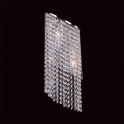 Lightstar NUVOLA 709624 Светильник настенный бра Lightstar NUVOLA 709624 Светильник настенный браХай-тек<br><br><br>S освещ. до, м2: 6<br>Крепление: настенное<br>Тип лампы: накаливания / энергосбережения / LED-светодиодная<br>Тип цоколя: E14<br>Количество ламп: 2<br>Ширина, мм: 190<br>MAX мощность ламп, Вт: 40<br>Размеры: H 580 W 190 Выступ 160<br>Высота, мм: 550<br>Оттенок (цвет): белый<br>Цвет арматуры: серебристый