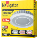 Светодиодный светильник Navigator 71 814 NDL-RC1-9+3W-R180-WR-LED красная подсветка