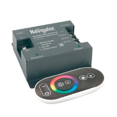 Контроллер Navigator 71 493 ND-CRGB360SENSOR-IP20-12V Контроллер Navigator 71 493 ND-CRGB360SENSOR-IP20-12VКонтроллеры<br><br><br>Ширина, мм: 80<br>MAX мощность ламп, Вт: 360<br>Длина, мм: 85<br>Высота, мм: 35