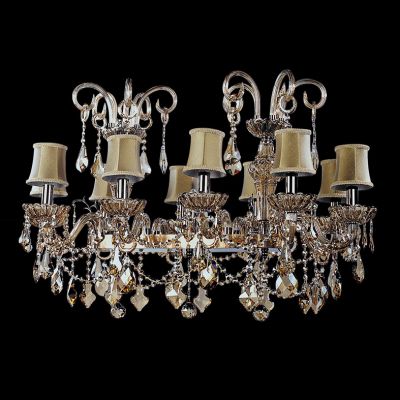 Lightstar NATIVO 715117 Люстра Lightstar NATIVO 715117 ЛюстраПодвесные<br>Дополнительно рекомендуем посмотреть другие хрустальные люстры и светильники из данной серии. Модель - люстры Lightstar 715117 замечательно впишется в задуманный Вами интерьер зала, гостиной или спальни. Купите хрустальную люстру уже сегодня и Вы поймете превосходство светильников перед другими направлениями освещения. Основное превосходство хрусталя - это отражение и преломление света во всем пространстве, а отсутствие абажуров не съест получаемый световой поток от горящих ламп!<br><br>Установка на натяжной потолок: Да<br>S освещ. до, м2: 26<br>Крепление: Крюк<br>Тип лампы: накаливания / энергосбережения / LED-светодиодная<br>Тип цоколя: E14<br>Цвет арматуры: серебристый<br>Количество ламп: 10<br>Ширина, мм: 550<br>Размеры: L 1000 W 550 H 700-1650<br>Длина, мм: 1000<br>Высота, мм: 700-1650<br>Оттенок (цвет): белый<br>MAX мощность ламп, Вт: 40