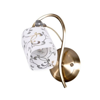 Светильник бра Colosseo 71919/1W OTTAVIA Светильник бра Colosseo 71919/1W OTTAVIAСовременные<br><br><br>S освещ. до, м2: 4<br>Тип лампы: накаливания / энергосбережения / LED-светодиодная<br>Тип цоколя: E14<br>Количество ламп: 1<br>Ширина, мм: 140<br>MAX мощность ламп, Вт: 60<br>Расстояние от стены, мм: 160<br>Высота, мм: 280<br>Цвет арматуры: бронзовый