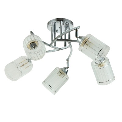 Светильник Colosseo 72106/5C optima Светильник Colosseo 72106/5C optimaПоворотные<br>Компания «Светодом» предлагает широкий ассортимент люстр от известных производителей. Представленные в нашем каталоге товары выполнены из современных материалов и обладают отличным качеством. Благодаря широкому ассортименту Вы сможете найти у нас люстру под любой интерьер. Мы предлагаем как классические варианты, так и современные модели, отличающиеся лаконичностью и простотой форм. Стильная люстра Colosseo 72106/5C станет украшением любого дома. Эта модель от известного производителя не оставит равнодушным ценителей красивых и оригинальных предметов интерьера. Люстра Colosseo 72106/5C обеспечит равномерное распределение света по всей комнате. При выборе обратите внимание на характеристики, позволяющие приобрести наиболее подходящую модель. Купить понравившуюся люстру по доступной цене Вы можете в интернет-магазине «Светодом».<br><br>S освещ. до, м2: 15<br>Тип цоколя: E27<br>Количество ламп: 5<br>Ширина, мм: 570<br>MAX мощность ламп, Вт: 60<br>Диаметр, мм мм: 570<br>Длина, мм: 570<br>Высота, мм: 280<br>Цвет арматуры: серебристый хром
