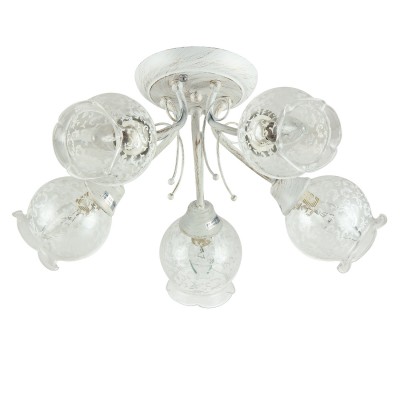 Светильник Colosseo 72121/5C optima Светильник Colosseo 72121/5C optimaПотолочные<br>Компания «Светодом» предлагает широкий ассортимент люстр от известных производителей. Представленные в нашем каталоге товары выполнены из современных материалов и обладают отличным качеством. Благодаря широкому ассортименту Вы сможете найти у нас люстру под любой интерьер. Мы предлагаем как классические варианты, так и современные модели, отличающиеся лаконичностью и простотой форм. Стильная люстра Colosseo 72121/5C станет украшением любого дома. Эта модель от известного производителя не оставит равнодушным ценителей красивых и оригинальных предметов интерьера. Люстра Colosseo 72121/5C обеспечит равномерное распределение света по всей комнате. При выборе обратите внимание на характеристики, позволяющие приобрести наиболее подходящую модель. Купить понравившуюся люстру по доступной цене Вы можете в интернет-магазине «Светодом». Мы предлагаем доставку не только по Москве и Екатеринбурге, но и по всей России.<br><br>S освещ. до, м2: 15<br>Тип цоколя: E14<br>Количество ламп: 5<br>MAX мощность ламп, Вт: 60<br>Диаметр, мм мм: 540<br>Высота, мм: 240