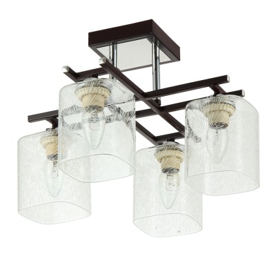 Светильник Colosseo 72136/4C optima Светильник Colosseo 72136/4C optimaПотолочные<br>Компания «Светодом» предлагает широкий ассортимент люстр от известных производителей. Представленные в нашем каталоге товары выполнены из современных материалов и обладают отличным качеством. Благодаря широкому ассортименту Вы сможете найти у нас люстру под любой интерьер. Мы предлагаем как классические варианты, так и современные модели, отличающиеся лаконичностью и простотой форм. Стильная люстра Colosseo 72136/4C станет украшением любого дома. Эта модель от известного производителя не оставит равнодушным ценителей красивых и оригинальных предметов интерьера. Люстра Colosseo 72136/4C обеспечит равномерное распределение света по всей комнате. При выборе обратите внимание на характеристики, позволяющие приобрести наиболее подходящую модель. Купить понравившуюся люстру по доступной цене Вы можете в интернет-магазине «Светодом».<br><br>S освещ. до, м2: 12<br>Тип цоколя: E27<br>Количество ламп: 4<br>MAX мощность ламп, Вт: 60<br>Диаметр, мм мм: 380<br>Высота, мм: 272