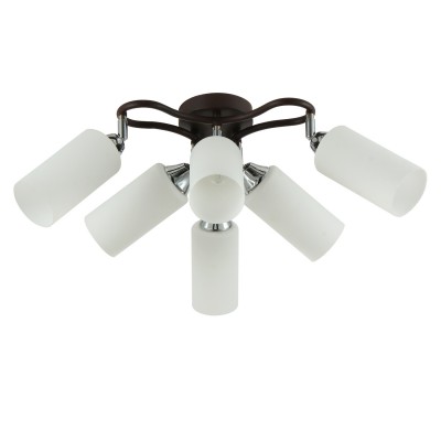 Светильник Colosseo 72144/6C optima Светильник Colosseo 72144/6C optimaПоворотные<br>Компания «Светодом» предлагает широкий ассортимент люстр от известных производителей. Представленные в нашем каталоге товары выполнены из современных материалов и обладают отличным качеством. Благодаря широкому ассортименту Вы сможете найти у нас люстру под любой интерьер. Мы предлагаем как классические варианты, так и современные модели, отличающиеся лаконичностью и простотой форм. Стильная люстра Colosseo 72144/6C станет украшением любого дома. Эта модель от известного производителя не оставит равнодушным ценителей красивых и оригинальных предметов интерьера. Люстра Colosseo 72144/6C обеспечит равномерное распределение света по всей комнате. При выборе обратите внимание на характеристики, позволяющие приобрести наиболее подходящую модель. Купить понравившуюся люстру по доступной цене Вы можете в интернет-магазине «Светодом».<br><br>Установка на натяжной потолок: Да<br>S освещ. до, м2: 18<br>Крепление: Планка<br>Тип цоколя: E27<br>Цвет арматуры: венге, хром<br>Количество ламп: 6<br>Диаметр, мм мм: 690<br>Высота, мм: 270<br>MAX мощность ламп, Вт: 60