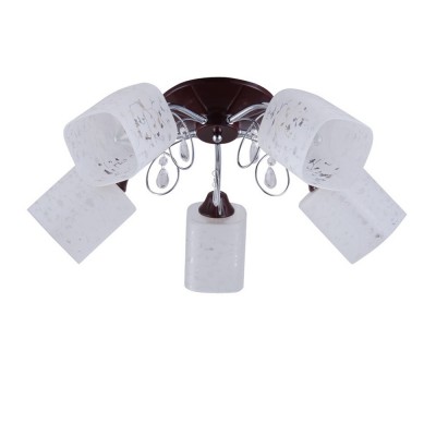 Светильник Colosseo 72171/5C Optima Светильник Colosseo 72171/5C OptimaПотолочные<br><br><br>Установка на натяжной потолок: Да<br>S освещ. до, м2: 15<br>Крепление: Планка<br>Тип лампы: Накаливания / энергосбережения / светодиодная<br>Тип цоколя: E27<br>Количество ламп: 5<br>MAX мощность ламп, Вт: 60<br>Диаметр, мм мм: 600<br>Высота, мм: 280<br>Цвет арматуры: венге / хром серебристый