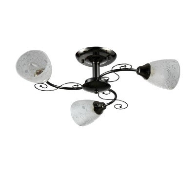 Светильник Colosseo 72195/3C Optima Светильник Colosseo 72195/3C OptimaПотолочные<br><br><br>Тип лампы: Накаливания / энергосбережения / светодиодная<br>Тип цоколя: E27<br>Количество ламп: 3<br>MAX мощность ламп, Вт: 60<br>Диаметр, мм мм: 595<br>Высота, мм: 240<br>Цвет арматуры: антрацит