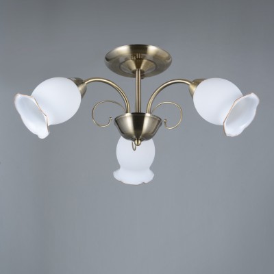 Светильник Colosseo 72204/3C optima Светильник Colosseo 72204/3C optimaПотолочные<br>Компания «Светодом» предлагает широкий ассортимент люстр от известных производителей. Представленные в нашем каталоге товары выполнены из современных материалов и обладают отличным качеством. Благодаря широкому ассортименту Вы сможете найти у нас люстру под любой интерьер. Мы предлагаем как классические варианты, так и современные модели, отличающиеся лаконичностью и простотой форм. Стильная люстра Colosseo 72204/3C станет украшением любого дома. Эта модель от известного производителя не оставит равнодушным ценителей красивых и оригинальных предметов интерьера. Люстра Colosseo 72204/3C обеспечит равномерное распределение света по всей комнате. При выборе обратите внимание на характеристики, позволяющие приобрести наиболее подходящую модель. Купить понравившуюся люстру по доступной цене Вы можете в интернет-магазине «Светодом». Мы предлагаем доставку не только по Москве и Екатеринбурге, но и по всей России.<br><br>S освещ. до, м2: 9<br>Тип товара: люстры потолочные<br>Тип лампы: Накаливания / энергосбережения / светодиодная<br>Тип цоколя: E27<br>Количество ламп: 3<br>Ширина, мм: 520<br>MAX мощность ламп, Вт: 60<br>Диаметр, мм мм: 520<br>Длина, мм: 520<br>Высота, мм: 210<br>Цвет арматуры: бронзовый
