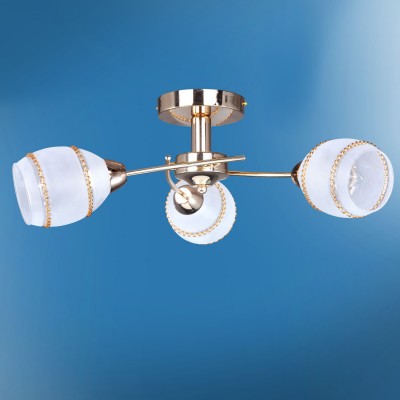 Люстра Colosseo 72403/3C JESSICA Люстра Colosseo 72403/3C JESSICAПотолочные<br>Компания «Светодом» предлагает широкий ассортимент люстр от известных производителей. Представленные в нашем каталоге товары выполнены из современных материалов и обладают отличным качеством. Благодаря широкому ассортименту Вы сможете найти у нас люстру под любой интерьер. Мы предлагаем как классические варианты, так и современные модели, отличающиеся лаконичностью и простотой форм. <br>Стильная люстра Colosseo 72403/3C станет украшением любого дома. Эта модель от известного производителя не оставит равнодушным ценителей красивых и оригинальных предметов интерьера. Люстра Colosseo 72403/3C обеспечит равномерное распределение света по всей комнате. При выборе обратите внимание на характеристики, позволяющие приобрести наиболее подходящую модель. <br>Купить понравившуюся люстру по доступной цене Вы можете в интернет-магазине «Светодом». Мы предлагаем доставку не только по Москве и Екатеринбурге, но и по всей России.<br><br>S освещ. до, м2: 9<br>Тип лампы: Накаливания / энергосбережения / светодиодная<br>Тип цоколя: E14<br>Количество ламп: 3<br>MAX мощность ламп, Вт: 60<br>Диаметр, мм мм: 605<br>Высота, мм: 225<br>Цвет арматуры: золотой