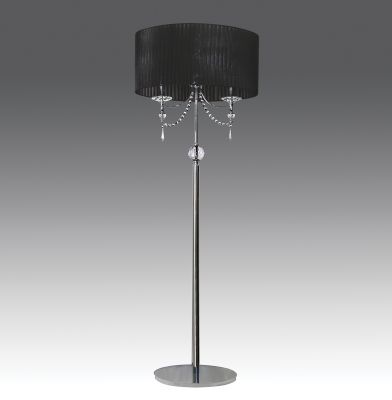 Lightstar PARALUME 725727 Торшер Lightstar PARALUME 725727 ТоршерС абажуром<br>Торшер – это не просто функциональный предмет интерьера, позволяющий обеспечить дополнительное освещение, но и оригинальный декоративный элемент. Интернет-магазин «Светодом» предлагает стильные модели от известных производителей по доступным ценам. У нас Вы найдете и классические напольные светильники, и современные варианты. Торшер 725727 Lightstar сразу же привлекает внимание благодаря своему необычному дизайну. Модель выполнена из качественных материалов, что обеспечит ее надежную и долговечную работу. Такой напольный светильник можно использовать для интерьера не только гостиной, но и спальни или кабинета. Купить торшер 725727 Lightstar по выгодной стоимости Вы можете с помощью нашего сайта. У нас склады в Москве, Екатеринбурге, Санкт-Петербурге, Новосибирске и другим городам России.<br><br>S освещ. до, м2: 5<br>Тип цоколя: E14<br>Количество ламп: 2<br>MAX мощность ламп, Вт: 40<br>Размеры: H 1500 W 50x30<br>Оттенок (цвет): черный<br>Цвет арматуры: серебристый