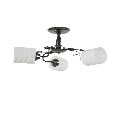 Люстра Colosseo 73020/3C optima Люстра Colosseo 73020/3C optimaПотолочные<br><br><br>S освещ. до, м2: 9<br>Тип лампы: накаливания / энергосбережения / LED-светодиодная<br>Тип цоколя: E27<br>Цвет арматуры: черный<br>Количество ламп: 3<br>Диаметр, мм мм: 620<br>Высота, мм: 270<br>MAX мощность ламп, Вт: 60