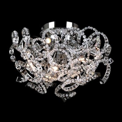Lightstar SPIDER 742094 Люстра Lightstar SPIDER 742094 ЛюстраПотолочные<br>Дополнительно рекомендуем посмотреть другие хрустальные люстры и светильники из данной серии. Модель - люстры Lightstar 742094 замечательно впишется в задуманный Вами интерьер зала, гостиной или спальни. Купите хрустальную люстру уже сегодня и Вы поймете превосходство светильников перед другими направлениями освещения. Основное превосходство хрусталя - это отражение и преломление света во всем пространстве, а отсутствие абажуров не съест получаемый световой поток от горящих ламп!<br><br>Установка на натяжной потолок: Ограничено<br>S освещ. до, м2: 12<br>Крепление: Планка<br>Тип лампы: галогенная / LED-светодиодная<br>Тип цоколя: G9<br>Количество ламп: 9<br>MAX мощность ламп, Вт: 40<br>Диаметр, мм мм: 400<br>Размеры: H min-max300 W400<br>Расстояние от стены, мм: 300<br>Оттенок (цвет): белый<br>Цвет арматуры: серебристый