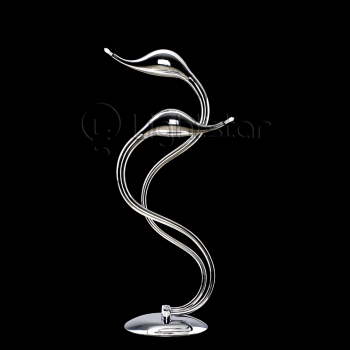 Lightstar Cigno 751924 Настольная лампа Lightstar Cigno 751924 Настольная лампаХай тек<br>Настольная лампа – это не просто источник дополнительного освещения, но и оригинальный элемент декора. Его можно установить в спальне, гостиной, кабинете и других комнатах. Интернет-магазин «Светодом» предлагает настольные лампы разных стилей по доступным ценам. Благодаря большому ассортименту Вы обязательно найдете в нашем каталоге именно ту модель, которую искали. Настольная лампа Lightstar 751924 – прекрасный вариант для завершения интерьера. Ее можно включить одновременно с люстрой для более яркого освещения или без нее для создания уютной атмосферы, настраивающей на отдых. Купить настольную лампу Lightstar 751924 Вы можете с помощью виртуальной «Корзины» или по контактным номерам, указанным на сайте.<br><br>S освещ. до, м2: 2<br>Тип лампы: галогенная / LED-светодиодная<br>Тип цоколя: G4<br>Количество ламп: 2<br>MAX мощность ламп, Вт: 20<br>Диаметр, мм мм: 280<br>Размеры: W 280 H 640 T 180<br>Высота, мм: 640<br>Цвет арматуры: серебристый