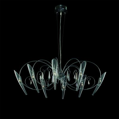 Lightstar SCARABEO 755084 Люстра Lightstar SCARABEO 755084 ЛюстраПодвесные<br>Компания «Светодом» предлагает широкий ассортимент люстр от известных производителей. Представленные в нашем каталоге товары выполнены из современных материалов и обладают отличным качеством. Благодаря широкому ассортименту Вы сможете найти у нас люстру под любой интерьер. Мы предлагаем как классические варианты, так и современные модели, отличающиеся лаконичностью и простотой форм. Стильная люстра Lightstar 755084 станет украшением любого дома. Эта модель от известного производителя не оставит равнодушным ценителей красивых и оригинальных предметов интерьера. Люстра Lightstar 755084 обеспечит равномерное распределение света по всей комнате. При выборе обратите внимание на характеристики, позволяющие приобрести наиболее подходящую модель. Купить понравившуюся люстру по доступной цене Вы можете в интернет-магазине «Светодом».<br><br>Установка на натяжной потолок: Да<br>S освещ. до, м2: 18<br>Крепление: Планка<br>Тип лампы: галогенная / LED-светодиодная<br>Тип цоколя: G4<br>Количество ламп: 8<br>MAX мощность ламп, Вт: 35<br>Диаметр, мм мм: 900<br>Размеры: H 500-900 D 900<br>Высота, мм: 900<br>Оттенок (цвет): прозрачный<br>Цвет арматуры: серебристый
