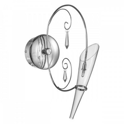 Lightstar SCARABEO 755614 Светильник настенный бра Lightstar SCARABEO 755614 Светильник настенный браХай-тек<br><br><br>S освещ. до, м2: 2<br>Крепление: настенное<br>Тип лампы: галогенная / LED-светодиодная<br>Тип цоколя: G4<br>Количество ламп: 1<br>Ширина, мм: 130<br>MAX мощность ламп, Вт: 35<br>Размеры: W 120 H 370 T 320<br>Высота, мм: 380<br>Оттенок (цвет): белый<br>Цвет арматуры: серебристый