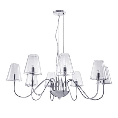 Lightstar DIAFANO 758084 Люстра Lightstar DIAFANO 758084 ЛюстраПодвесные<br>Компания «Светодом» предлагает широкий ассортимент люстр от известных производителей. Представленные в нашем каталоге товары выполнены из современных материалов и обладают отличным качеством. Благодаря широкому ассортименту Вы сможете найти у нас люстру под любой интерьер. Мы предлагаем как классические варианты, так и современные модели, отличающиеся лаконичностью и простотой форм. <br>Стильная люстра Lightstar 758084 станет украшением любого дома. Эта модель от известного производителя не оставит равнодушным ценителей красивых и оригинальных предметов интерьера. Люстра Lightstar 758084 обеспечит равномерное распределение света по всей комнате. При выборе обратите внимание на характеристики, позволяющие приобрести наиболее подходящую модель. <br>Купить понравившуюся люстру по доступной цене Вы можете в интернет-магазине «Светодом».<br><br>Установка на натяжной потолок: Да<br>S освещ. до, м2: 21<br>Крепление: Планка<br>Тип лампы: галогенная / LED-светодиодная<br>Тип цоколя: G9<br>Количество ламп: 8<br>MAX мощность ламп, Вт: 40<br>Диаметр, мм мм: 760<br>Размеры основания, мм: 120<br>Размеры: H min-max350-1350 W800<br>Высота, мм: 1350<br>Оттенок (цвет): прозрачный<br>Цвет арматуры: серебристый