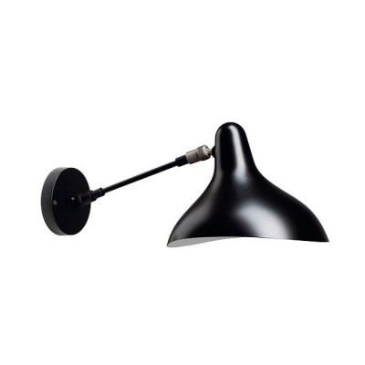 Lightstar MANTI 764607 Светильник настенный бра Lightstar MANTI 764607 Светильник настенный браНа штанге<br><br><br>S освещ. до, м2: 2<br>Тип лампы: накаливания / энергосбережения / LED-светодиодная<br>Тип цоколя: E14<br>Количество ламп: 1<br>MAX мощность ламп, Вт: 40<br>Цвет арматуры: черный