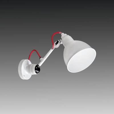 Lightstar LOFT 765606 Светильник настенный бра Lightstar LOFT 765606 Светильник настенный браГибкие<br><br><br>S освещ. до, м2: 2<br>Тип цоколя: E14<br>Количество ламп: 1<br>MAX мощность ламп, Вт: 40<br>Размеры: H 175-360 D плаф. 145 Выступ 385-420 D осн. 95<br>Оттенок (цвет): белый<br>Цвет арматуры: белый