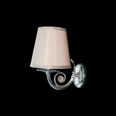 Lightstar ENGENUO 779504 Светильник настенный бра Lightstar ENGENUO 779504 Светильник настенный браКлассические<br><br><br>S освещ. до, м2: 2<br>Крепление: настенное<br>Тип лампы: накаливания / энергосбережения / LED-светодиодная<br>Тип цоколя: E14<br>Количество ламп: 1<br>Ширина, мм: 170<br>MAX мощность ламп, Вт: 40<br>Размеры: W 160 H 250 L 240<br>Высота, мм: 300<br>Оттенок (цвет): белый<br>Цвет арматуры: серебристый