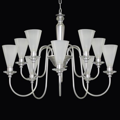 Lightstar TORCIA 780104 Люстра Lightstar TORCIA 780104 ЛюстраПодвесные<br>Компания «Светодом» предлагает широкий ассортимент люстр от известных производителей. Представленные в нашем каталоге товары выполнены из современных материалов и обладают отличным качеством. Благодаря широкому ассортименту Вы сможете найти у нас люстру под любой интерьер. Мы предлагаем как классические варианты, так и современные модели, отличающиеся лаконичностью и простотой форм. Стильная люстра Lightstar 780104 станет украшением любого дома. Эта модель от известного производителя не оставит равнодушным ценителей красивых и оригинальных предметов интерьера. Люстра Lightstar 780104 обеспечит равномерное распределение света по всей комнате. При выборе обратите внимание на характеристики, позволяющие приобрести наиболее подходящую модель. Купить понравившуюся люстру по доступной цене Вы можете в интернет-магазине «Светодом». Мы предлагаем доставку не только по Москве и Екатеринбурге, но и по всей России.<br><br>Установка на натяжной потолок: Да<br>S освещ. до, м2: 16<br>Крепление: Крюк<br>Тип товара: Люстра<br>Тип лампы: галогенная/LED<br>Тип цоколя: G9<br>Количество ламп: 10<br>MAX мощность ламп, Вт: 40<br>Диаметр, мм мм: 720<br>Высота, мм: 770 - 1320<br>Оттенок (цвет): белый<br>Цвет арматуры: серебристый