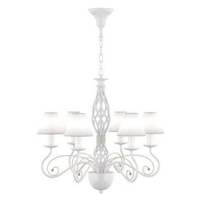 Lightstar ESEDRA 782060 Люстра Lightstar ESEDRA 782060 ЛюстраПодвесные<br>Компания «Светодом» предлагает широкий ассортимент люстр от известных производителей. Представленные в нашем каталоге товары выполнены из современных материалов и обладают отличным качеством. Благодаря широкому ассортименту Вы сможете найти у нас люстру под любой интерьер. Мы предлагаем как классические варианты, так и современные модели, отличающиеся лаконичностью и простотой форм. <br>Стильная люстра Lightstar 782060 станет украшением любого дома. Эта модель от известного производителя не оставит равнодушным ценителей красивых и оригинальных предметов интерьера. Люстра Lightstar 782060 обеспечит равномерное распределение света по всей комнате. При выборе обратите внимание на характеристики, позволяющие приобрести наиболее подходящую модель. <br>Купить понравившуюся люстру по доступной цене Вы можете в интернет-магазине «Светодом».<br><br>Установка на натяжной потолок: Да<br>S освещ. до, м2: 16<br>Крепление: Крюк<br>Тип лампы: Накаливания / энергосбережения / светодиодная<br>Тип цоколя: E14<br>Количество ламп: 6<br>MAX мощность ламп, Вт: 40<br>Диаметр, мм мм: 580<br>Размеры: L640 W540 H340<br>Высота, мм: 700 - 1300<br>Оттенок (цвет): белый<br>Цвет арматуры: белый