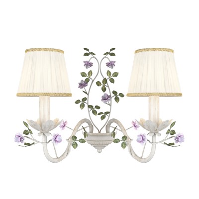 Lightstar AIOLA 785620 Светильник настенный бра Lightstar AIOLA 785620 Светильник настенный браФлористика<br><br><br>Тип лампы: Накаливания / энергосбережения / светодиодная<br>Тип цоколя: E14<br>Количество ламп: 2<br>Ширина, мм: 340<br>MAX мощность ламп, Вт: 40<br>Расстояние от стены, мм: 230<br>Высота, мм: 360<br>Цвет арматуры: бежевый