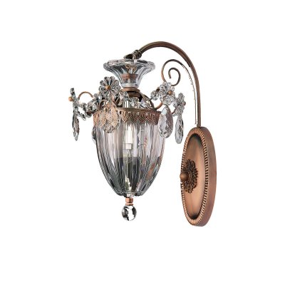 Lightstar SCHON 790618 Светильник настенный бра Lightstar SCHON 790618 Светильник настенный браКлассика<br><br><br>Тип товара: Светильник настенный бра<br>Тип лампы: Накаливания / энергосбережения / светодиодная<br>Тип цоколя: E14<br>Количество ламп: 1<br>MAX мощность ламп, Вт: 60<br>Размеры: W210 H320 отступ<br>Оттенок (цвет): прозрачный<br>Цвет арматуры: латунь