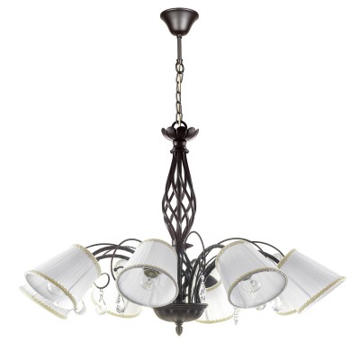Lightstar ESEDRA 796188 Люстра Lightstar ESEDRA 796188 ЛюстраПодвесные<br>Компания «Светодом» предлагает широкий ассортимент люстр от известных производителей. Представленные в нашем каталоге товары выполнены из современных материалов и обладают отличным качеством. Благодаря широкому ассортименту Вы сможете найти у нас люстру под любой интерьер. Мы предлагаем как классические варианты, так и современные модели, отличающиеся лаконичностью и простотой форм. Стильная люстра Lightstar 796188 станет украшением любого дома. Эта модель от известного производителя не оставит равнодушным ценителей красивых и оригинальных предметов интерьера. Люстра Lightstar 796188 обеспечит равномерное распределение света по всей комнате. При выборе обратите внимание на характеристики, позволяющие приобрести наиболее подходящую модель. Купить понравившуюся люстру по доступной цене Вы можете в интернет-магазине «Светодом».<br><br>Установка на натяжной потолок: Да<br>S освещ. до, м2: 16<br>Тип лампы: Накаливания / энергосбережения / светодиодная<br>Тип цоколя: E14<br>Количество ламп: 8<br>MAX мощность ламп, Вт: 40<br>Диаметр, мм мм: 870<br>Высота, мм: 540 - 1365