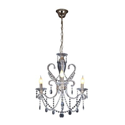 Люстра Colosseo 80310/3 Odetta Люстра Colosseo 80310/3 OdettaПодвесные<br>Итальянская люстра Colosseo 80310/3 поражает с первого взгляда! Три источника света создают безупречную яркость, направленную на освещение каждого уголка выбранного пространства. Подвесная люстра Colosseo 80310/3 полностью украшена многочисленными хрустальными камнями и вставками, создающими восхитительный поток блеска и цветовых переливов. Ко всем перечисленным достоинствам стоит добавить золотистый оттенок изделия, отсутствие перекрывающих свет плафонов и возможность укорачивания цепи конструкции для использования в помещениях с невысокими потолками. Столько восхитительных преимуществ сочетается только в итальянском шедевре Colosseo 80310/3!<br><br>Установка на натяжной потолок: Да<br>S освещ. до, м2: 12<br>Крепление: Крюк<br>Тип лампы: накаливания / энергосбережения / LED-светодиодная<br>Тип цоколя: E14<br>Количество ламп: 3<br>MAX мощность ламп, Вт: 60<br>Диаметр, мм мм: 500<br>Высота, мм: 700-1000<br>Цвет арматуры: золотой