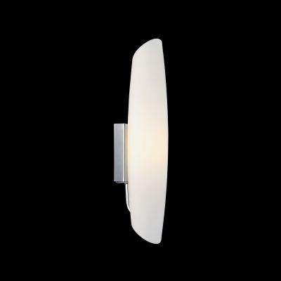 Lightstar Simple Light 803600 Светильник настенный бра Lightstar Simple Light 803600 Светильник настенный браХай-тек<br><br><br>S освещ. до, м2: 2<br>Тип товара: Светильник настенный бра<br>Скидка, %: 15<br>Тип цоколя: E14<br>Количество ламп: 1<br>Ширина, мм: 100<br>MAX мощность ламп, Вт: 40<br>Размеры: W 100 H 350<br>Высота, мм: 350<br>Оттенок (цвет): белый<br>Цвет арматуры: серебристый