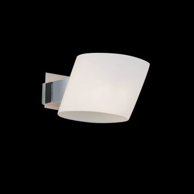 Lightstar Simple Light 803610 Светильник настенный бра Lightstar Simple Light 803610 Светильник настенный браХай-тек<br><br><br>S освещ. до, м2: 2<br>Тип цоколя: G9<br>Количество ламп: 1<br>Ширина, мм: 120<br>MAX мощность ламп, Вт: 40<br>Размеры: W 120 L 140 H 100<br>Длина, мм: 140<br>Высота, мм: 100<br>Оттенок (цвет): белый<br>Цвет арматуры: серебристый