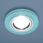 Светильник Elektrostandard 8060 BL-SL голубой блеск/хром