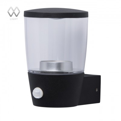 Светильник влагозащищенный Mw light 807021901 Меркурий Светильник влагозащищенный Mw light 807021901 МеркурийНастенные<br>Описание модели 807021901: Светильник из коллекции «Меркурий» идеально дополнит экстерьер современного дома и прекрасно подойдет для уличного освещения благодаря хорошему техническому оснащению. Основание из металла гармонично дополнено плафоном из прозрачного пластика. В качестве источников света выступают светодиоды. Светильник оснащен датчиком движения и освещенности.<br><br>S освещ. до, м2: 2<br>Ширина, мм: 108<br>Длина, мм: 135<br>Высота, мм: 161