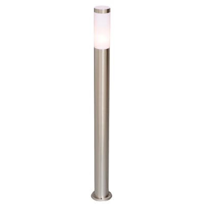 Светильник влагозащищенный Mw light 809040301 Плутон Светильник влагозащищенный Mw light 809040301 ПлутонОдиночные фонари<br>Описание модели 809040301: Светильник из коллекции «Плутон» предназначен для уличного освещения. Он прекрасно украсит обстановку экстерьера загородного дома. Основание выполнено из надежной стали и гармонично сочетается с плафоном из матового акрила. Цилиндрическая форма и дизайн визуально разделяют светильник на две половины и делают его особенно интересным. Рекомендуемая площадь освещения 2 кв.м.<br><br>S освещ. до, м2: 2<br>Тип лампы: накаливания / энергосбережения / LED-светодиодная<br>Тип цоколя: Е27<br>Количество ламп: 1<br>MAX мощность ламп, Вт: 40<br>Диаметр, мм мм: 110<br>Высота, мм: 1000<br>Цвет арматуры: серебристый<br>Общая мощность, Вт: 40