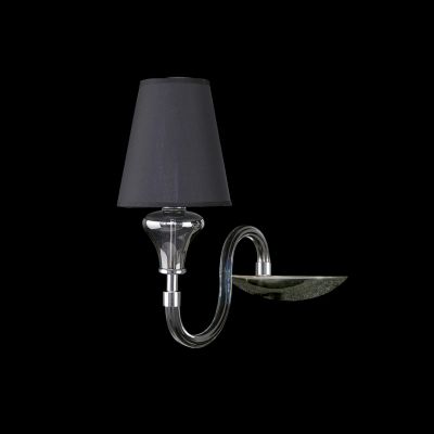 Lightstar VI SIMPLE LIGHT 809617 Светильник настенный бра Lightstar VI SIMPLE LIGHT 809617 Светильник настенный браХай-тек<br><br><br>S освещ. до, м2: 2<br>Крепление: настенное<br>Тип лампы: накаливания / энергосбережения / LED-светодиодная<br>Тип цоколя: E14<br>Количество ламп: 1<br>Ширина, мм: 200<br>MAX мощность ламп, Вт: 40<br>Размеры: W 200 H 350 Выступ 300<br>Высота, мм: 350<br>Оттенок (цвет): черный<br>Цвет арматуры: серебристый