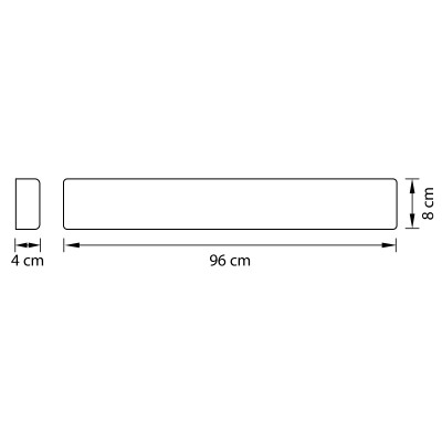 Бра Lightstar 810537 FIUME Бра Lightstar 810537 FIUMEХай-тек<br><br><br>Цветовая t, К: 3000<br>Тип лампы: LED<br>Ширина, мм: 960<br>Расстояние от стены, мм: 40<br>Высота, мм: 80