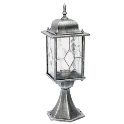 Светильник влагозащищенный Mw light 813040301 Бургос Светильник влагозащищенный Mw light 813040301 БургосФонари на столб<br>Описание модели 813040301: Оригинальное витражное стекло в коллекции Бургос красиво преломляет лучи света, тем самым достойно украшая конструкцию светильников. Контуры алюминиевого литого основания чёрного цвета декорированы модной серебряной патиной. Благодаря лёгкости металлической конструкции и интересному дизайну, светильник отлично впишется в экстерьер любого природного ландшафта.<br><br>S освещ. до, м2: 4<br>Тип лампы: накаливания / энергосбережения / LED-светодиодная<br>Тип цоколя: Е27<br>Цвет арматуры: черный<br>Количество ламп: 1<br>Ширина, мм: 160<br>Длина, мм: 160<br>Высота, мм: 480<br>Поверхность арматуры: матовый<br>MAX мощность ламп, Вт: 100<br>Общая мощность, Вт: 100