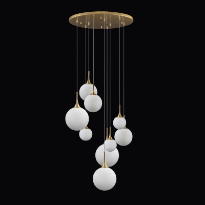 Светильник Lightstar 813092 Светильник Lightstar 813092Подвесные<br>Компания «Светодом» предлагает широкий ассортимент люстр от известных производителей. Представленные в нашем каталоге товары выполнены из современных материалов и обладают отличным качеством. Благодаря широкому ассортименту Вы сможете найти у нас люстру под любой интерьер. Мы предлагаем как классические варианты, так и современные модели, отличающиеся лаконичностью и простотой форм. Стильная люстра Lightstar 813092 станет украшением любого дома. Эта модель от известного производителя не оставит равнодушным ценителей красивых и оригинальных предметов интерьера. Люстра Lightstar 813092 обеспечит равномерное распределение света по всей комнате. При выборе обратите внимание на характеристики, позволяющие приобрести наиболее подходящую модель. Купить понравившуюся люстру по доступной цене Вы можете в интернет-магазине «Светодом».<br><br>Установка на натяжной потолок: Да<br>S освещ. до, м2: 18<br>Крепление: Планка<br>Тип лампы: Накаливания / энергосбережения / светодиодная<br>Тип цоколя: E14<br>Количество ламп: 9<br>MAX мощность ламп, Вт: 40<br>Диаметр, мм мм: 700<br>Высота, мм: 450 - 1820<br>Цвет арматуры: Золотой
