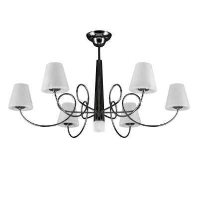 Люстра Lightstar 814077 Люстра Lightstar 814077Потолочные<br>Компания «Светодом» предлагает широкий ассортимент люстр от известных производителей. Представленные в нашем каталоге товары выполнены из современных материалов и обладают отличным качеством. Благодаря широкому ассортименту Вы сможете найти у нас люстру под любой интерьер. Мы предлагаем как классические варианты, так и современные модели, отличающиеся лаконичностью и простотой форм. Стильная люстра Lightstar 814094 станет украшением любого дома. Эта модель от известного производителя не оставит равнодушным ценителей красивых и оригинальных предметов интерьера. Люстра Lightstar 814094 обеспечит равномерное распределение света по всей комнате. При выборе обратите внимание на характеристики, позволяющие приобрести наиболее подходящую модель. Купить понравившуюся люстру по доступной цене Вы можете в интернет-магазине «Светодом».<br><br>Установка на натяжной потолок: Да<br>S освещ. до, м2: 14<br>Тип лампы: галогенная/LED<br>Тип цоколя: G9<br>Количество ламп: 7<br>MAX мощность ламп, Вт: 40<br>Диаметр, мм мм: 790<br>Высота, мм: 465