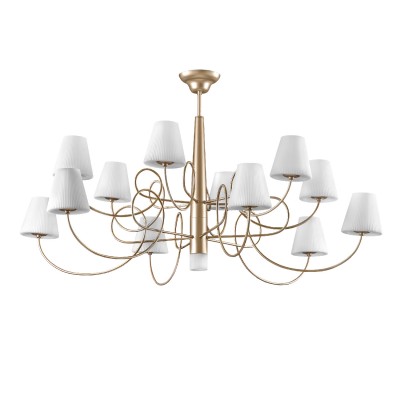 Люстра Lightstar 814133 Люстра Lightstar 814133Потолочные<br>Компания «Светодом» предлагает широкий ассортимент люстр от известных производителей. Представленные в нашем каталоге товары выполнены из современных материалов и обладают отличным качеством. Благодаря широкому ассортименту Вы сможете найти у нас люстру под любой интерьер. Мы предлагаем как классические варианты, так и современные модели, отличающиеся лаконичностью и простотой форм. <br>Стильная люстра 814133 станет украшением любого дома. Эта модель от известного производителя не оставит равнодушным ценителей красивых и оригинальных предметов интерьера. Люстра 814133 обеспечит равномерное распределение света по всей комнате. При выборе обратите внимание на характеристики, позволяющие приобрести наиболее подходящую модель. <br>Купить понравившуюся люстру по доступной цене Вы можете в интернет-магазине «Светодом». Мы предлагаем доставку не только по Москве и Екатеринбурге, но и по всей России.<br><br>S освещ. до, м2: 26<br>Тип лампы: галогенная/LED<br>Тип цоколя: G9<br>Количество ламп: 13<br>Диаметр, мм мм: 1030<br>Высота, мм: 565<br>MAX мощность ламп, Вт: 40