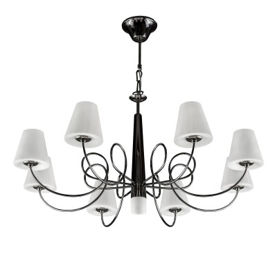 Люстра Lightstar 814297 Люстра Lightstar 814297Подвесные<br>Компания «Светодом» предлагает широкий ассортимент люстр от известных производителей. Представленные в нашем каталоге товары выполнены из современных материалов и обладают отличным качеством. Благодаря широкому ассортименту Вы сможете найти у нас люстру под любой интерьер. Мы предлагаем как классические варианты, так и современные модели, отличающиеся лаконичностью и простотой форм. Стильная люстра Maytoni ARM010-10-R станет украшением любого дома. Эта модель от известного производителя не оставит равнодушным ценителей красивых и оригинальных предметов интерьера. Люстра Maytoni ARM010-10-R обеспечит равномерное распределение света по всей комнате. При выборе обратите внимание на характеристики, позволяющие приобрести наиболее подходящую модель. Купить понравившуюся люстру по доступной цене Вы можете в интернет-магазине «Светодом».<br><br>Установка на натяжной потолок: Да<br>S освещ. до, м2: 18<br>Тип лампы: галогенная/LED<br>Тип цоколя: G9<br>Количество ламп: 9<br>MAX мощность ламп, Вт: 40<br>Диаметр, мм мм: 790<br>Высота, мм: 690 - 1480