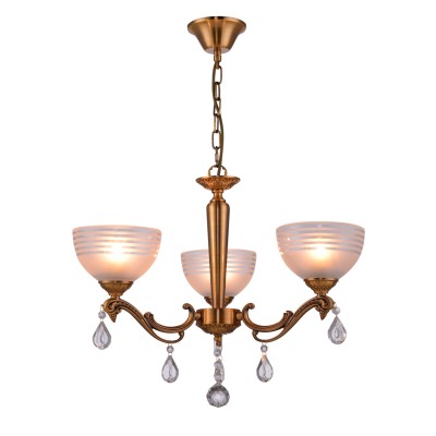 Светильник Colosseo 81625/3 NESTORE Светильник Colosseo 81625/3 NESTOREПодвесные<br>Компания «Светодом» предлагает широкий ассортимент люстр от известных производителей. Представленные в нашем каталоге товары выполнены из современных материалов и обладают отличным качеством. Благодаря широкому ассортименту Вы сможете найти у нас люстру под любой интерьер. Мы предлагаем как классические варианты, так и современные модели, отличающиеся лаконичностью и простотой форм. Стильная люстра Colosseo 81625/3 станет украшением любого дома. Эта модель от известного производителя не оставит равнодушным ценителей красивых и оригинальных предметов интерьера. Люстра Colosseo 81625/3 обеспечит равномерное распределение света по всей комнате. При выборе обратите внимание на характеристики, позволяющие приобрести наиболее подходящую модель. Купить понравившуюся люстру по доступной цене Вы можете в интернет-магазине «Светодом».<br><br>Установка на натяжной потолок: Да<br>S освещ. до, м2: 9<br>Крепление: Крюк<br>Тип лампы: накаливания / энергосбережения / LED-светодиодная<br>Тип цоколя: E27<br>Количество ламп: 3<br>MAX мощность ламп, Вт: 60<br>Диаметр, мм мм: 560<br>Высота, мм: 450<br>Цвет арматуры: латунь