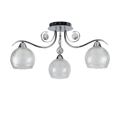 Люстра Colosseo 81803/3C BARBARELLA Люстра Colosseo 81803/3C BARBARELLAПотолочные<br>Компания «Светодом» предлагает широкий ассортимент люстр от известных производителей. Представленные в нашем каталоге товары выполнены из современных материалов и обладают отличным качеством. Благодаря широкому ассортименту Вы сможете найти у нас люстру под любой интерьер. Мы предлагаем как классические варианты, так и современные модели, отличающиеся лаконичностью и простотой форм. Стильная люстра Colosseo 81803/3C станет украшением любого дома. Эта модель от известного производителя не оставит равнодушным ценителей красивых и оригинальных предметов интерьера. Люстра Colosseo 81803/3C обеспечит равномерное распределение света по всей комнате. При выборе обратите внимание на характеристики, позволяющие приобрести наиболее подходящую модель. Купить понравившуюся люстру по доступной цене Вы можете в интернет-магазине «Светодом».<br><br>Установка на натяжной потолок: Да<br>S освещ. до, м2: 9<br>Крепление: Планка<br>Тип цоколя: E14<br>Количество ламп: 3<br>MAX мощность ламп, Вт: 60<br>Диаметр, мм мм: 560<br>Высота, мм: 270<br>Цвет арматуры: серебристый