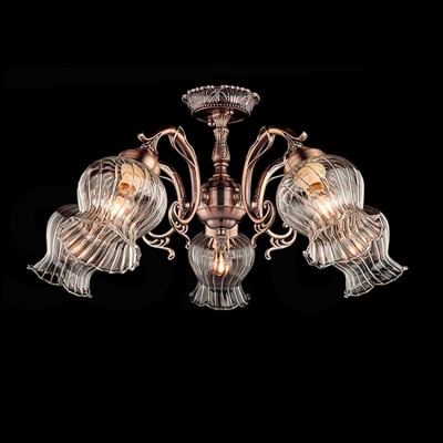 Светильник Colosseo 81807/5C optima Светильник Colosseo 81807/5C optimaПотолочные<br>Компания «Светодом» предлагает широкий ассортимент люстр от известных производителей. Представленные в нашем каталоге товары выполнены из современных материалов и обладают отличным качеством. Благодаря широкому ассортименту Вы сможете найти у нас люстру под любой интерьер. Мы предлагаем как классические варианты, так и современные модели, отличающиеся лаконичностью и простотой форм. Стильная люстра Colosseo 81807/5C станет украшением любого дома. Эта модель от известного производителя не оставит равнодушным ценителей красивых и оригинальных предметов интерьера. Люстра Colosseo 81807/5C обеспечит равномерное распределение света по всей комнате. При выборе обратите внимание на характеристики, позволяющие приобрести наиболее подходящую модель. Купить понравившуюся люстру по доступной цене Вы можете в интернет-магазине «Светодом».<br><br>S освещ. до, м2: 15<br>Тип цоколя: E14<br>Количество ламп: 5<br>MAX мощность ламп, Вт: 60<br>Высота, мм: 290<br>Цвет арматуры: бронзовый