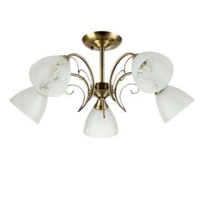 Светильник Colosseo 82101/5C optima Светильник Colosseo 82101/5C optimaПотолочные<br>Компания «Светодом» предлагает широкий ассортимент люстр от известных производителей. Представленные в нашем каталоге товары выполнены из современных материалов и обладают отличным качеством. Благодаря широкому ассортименту Вы сможете найти у нас люстру под любой интерьер. Мы предлагаем как классические варианты, так и современные модели, отличающиеся лаконичностью и простотой форм. Стильная люстра Colosseo 82101/5C станет украшением любого дома. Эта модель от известного производителя не оставит равнодушным ценителей красивых и оригинальных предметов интерьера. Люстра Colosseo 82101/5C обеспечит равномерное распределение света по всей комнате. При выборе обратите внимание на характеристики, позволяющие приобрести наиболее подходящую модель. Купить понравившуюся люстру по доступной цене Вы можете в интернет-магазине «Светодом».<br><br>S освещ. до, м2: 15<br>Тип лампы: Накаливания / энергосбережения / светодиодная<br>Тип цоколя: E27<br>Количество ламп: 5<br>MAX мощность ламп, Вт: 60<br>Диаметр, мм мм: 680<br>Высота, мм: 290