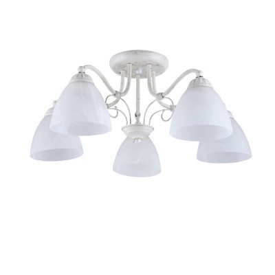 Светильник Colosseo 82140/5C Optima Светильник Colosseo 82140/5C OptimaПотолочные<br><br><br>Установка на натяжной потолок: Да<br>S освещ. до, м2: 15<br>Крепление: Планка<br>Тип лампы: Накаливания / энергосбережения / светодиодная<br>Тип цоколя: E27<br>Количество ламп: 5<br>MAX мощность ламп, Вт: 60<br>Диаметр, мм мм: 560<br>Высота, мм: 230<br>Цвет арматуры: белый