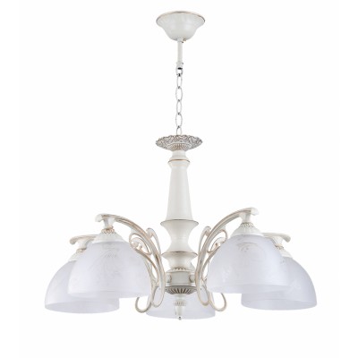 COLOSSEO optima 82141/5 белый/золото E27 5*60W COLOSSEO optima 82141/5 белый/золото E27 5*60WПодвесные<br><br><br>S освещ. до, м2: 15<br>Тип лампы: Накаливания / энергосбережения / светодиодная<br>Тип цоколя: E27<br>Количество ламп: 5<br>MAX мощность ламп, Вт: 60<br>Диаметр, мм мм: 620<br>Высота, мм: 350