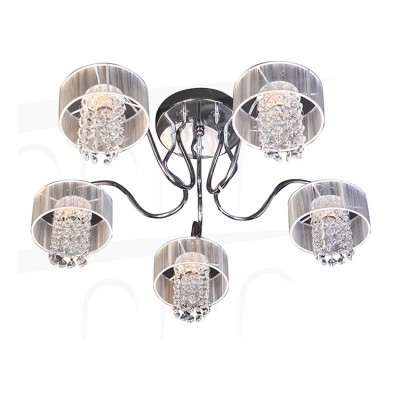 Светильник Colosseo 82302/5C optima Светильник Colosseo 82302/5C optimaПотолочные<br>Компания «Светодом» предлагает широкий ассортимент люстр от известных производителей. Представленные в нашем каталоге товары выполнены из современных материалов и обладают отличным качеством. Благодаря широкому ассортименту Вы сможете найти у нас люстру под любой интерьер. Мы предлагаем как классические варианты, так и современные модели, отличающиеся лаконичностью и простотой форм. <br>Стильная люстра Colosseo 82302/5C станет украшением любого дома. Эта модель от известного производителя не оставит равнодушным ценителей красивых и оригинальных предметов интерьера. Люстра Colosseo 82302/5C обеспечит равномерное распределение света по всей комнате. При выборе обратите внимание на характеристики, позволяющие приобрести наиболее подходящую модель. <br>Купить понравившуюся люстру по доступной цене Вы можете в интернет-магазине «Светодом».<br><br>Установка на натяжной потолок: Да<br>S освещ. до, м2: 15<br>Крепление: Планка<br>Тип цоколя: E14<br>Количество ламп: 5<br>Ширина, мм: 620<br>MAX мощность ламп, Вт: 60<br>Диаметр, мм мм: 620<br>Длина, мм: 620<br>Высота, мм: 260<br>Цвет арматуры: серебристый хром