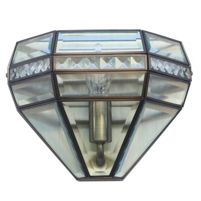 Светильник бра Colosseo 82705/1W RUBEN Светильник бра Colosseo 82705/1W RUBENКлассика<br><br><br>Тип цоколя: E14<br>Количество ламп: 1<br>MAX мощность ламп, Вт: 40<br>Диаметр, мм мм: 245<br>Высота, мм: 190<br>Цвет арматуры: бронзовый